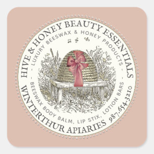 Sticker Carré Balise cadeau pour les produits secondaires