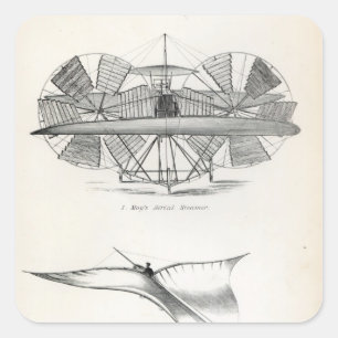 Sticker Carré Ballons