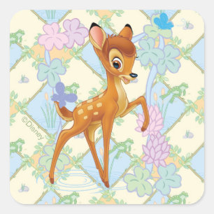 Sticker Carré Bambi
