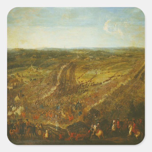 Sticker Carré Bataille de Fleurus, 1er juillet 1690 (Devant)