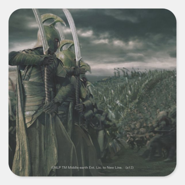 Sticker Carré Bataille pour le Moyen-Orient (Devant)