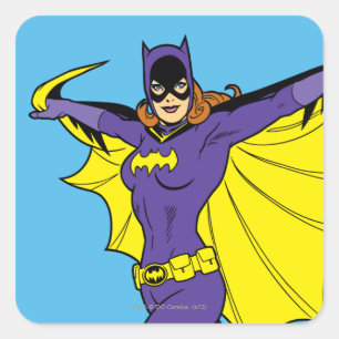 Sticker Carré Batgirl
