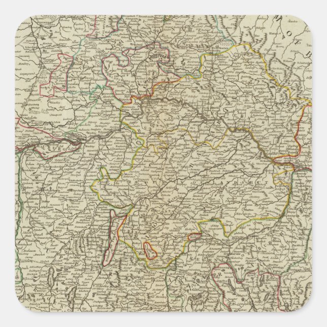 Sticker Carré Bavière 2 (Devant)