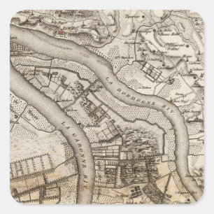 Sticker Carré Bec d'Ambes