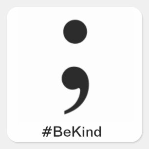 Sticker Carré BeKind