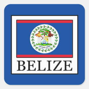 Sticker Carré Belize