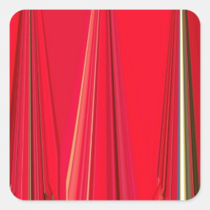 Sticker Carré Belle texture rouge Couleur Art Abstrait