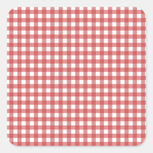 Sticker Carré Berry fraise Premier anniversaire