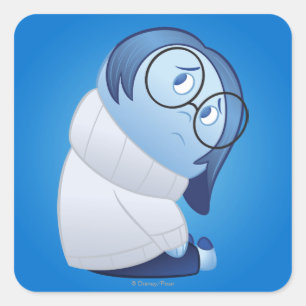 Sticker Carré Besoin D'Une Seule Heure