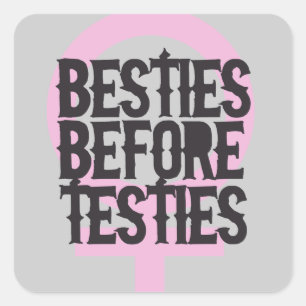 Sticker Carré Besoins avant testicules