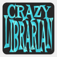 Bibliothécaire fou en Turquoise