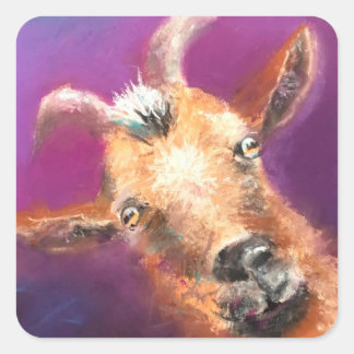 Sticker Carré Billy Goat Eyes