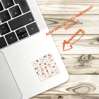 Sticker Carré Bingo Fantômes