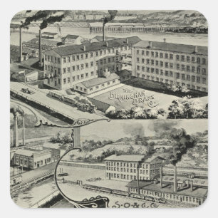 Sticker Carré Birmingham Brass Co