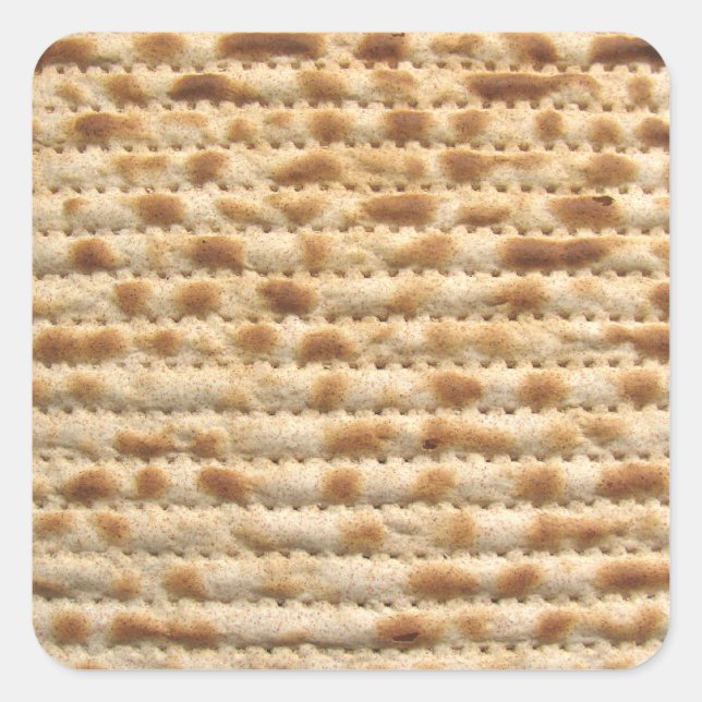 Sticker Carré Biscuit Matzah (Devant)