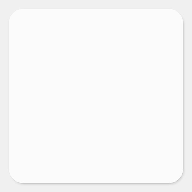 Sticker Carré blanc (Devant)