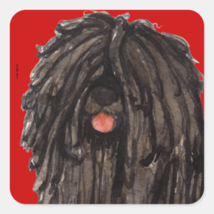 Sticker Carré Bloc de couleurs Puli