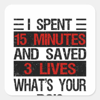 Sticker Carré Blood Donation Blood Donation Service Blood