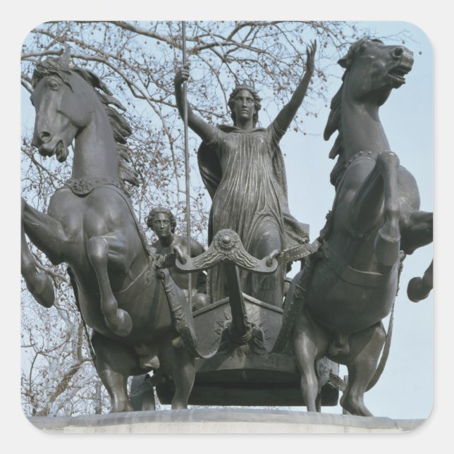 Sticker Carré Boadicea, années 1850 (bronze) (voir aussi 33580) (Devant)