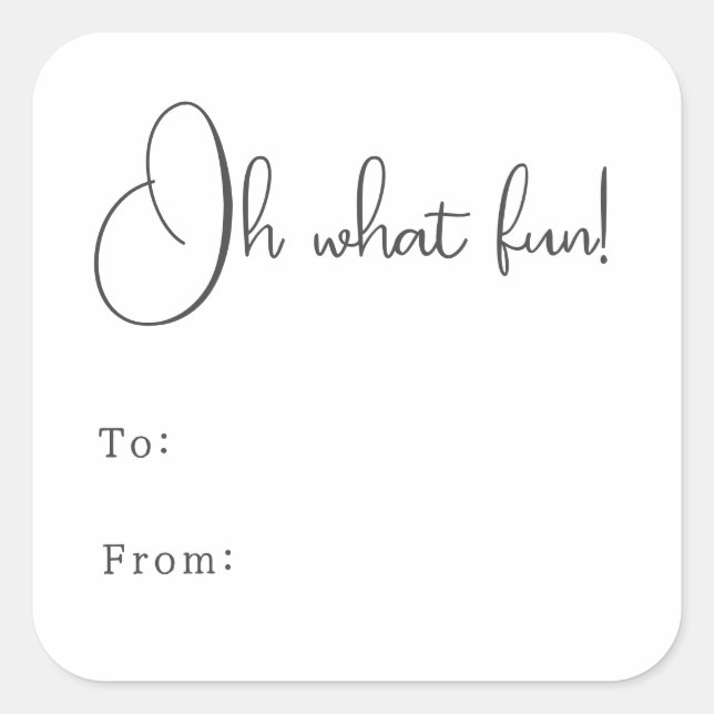 Sticker Carré Boho Moderne Oh Quel Amusant De (Devant)