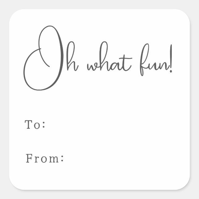 Sticker Carré Boho Moderne Oh Quel Amusant De (Devant)