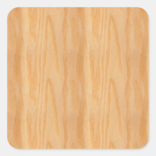 Sticker Carré Bois look Blank tendance Modèle élégant