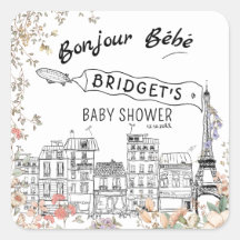 Bonjour Bebe Baby shower neutre du genre