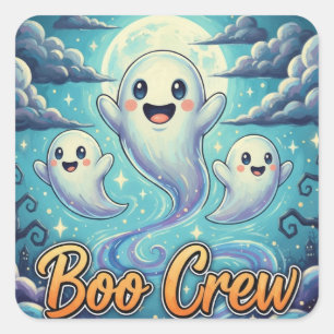 Sticker Carré BooCrew