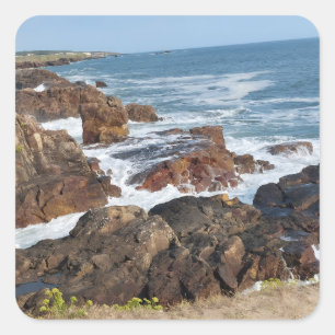 Sticker Carré Bord de mer français en Vendée