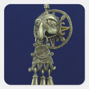 Sticker Carré Bouchon de lèvres d'oiseau dieu