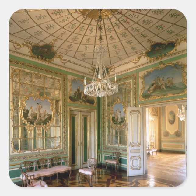 Sticker Carré Boudoir de la reine, 1774-1786 (Devant)