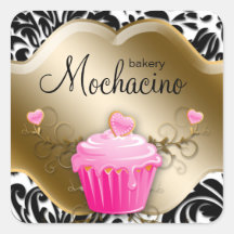 Boulangerie Cupcake Pink Gold