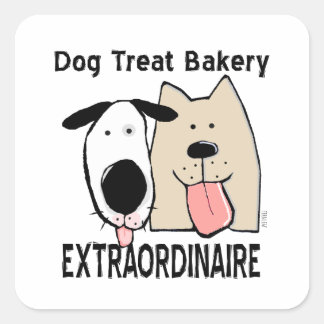 Sticker Carré Boulangerie Extraordinaire pour Traitements de Chi