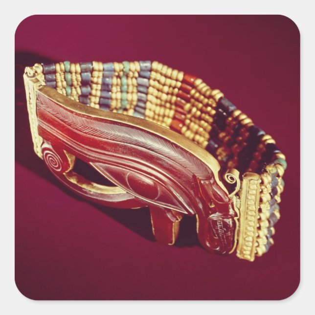 Sticker Carré Bracelet en perle flexible (Devant)