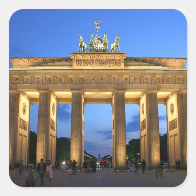 Sticker Carré brandenburg eve (Devant)