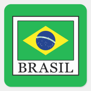 Sticker Carré Brasil