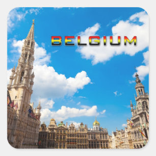 Sticker Carré Bruxelles 01G