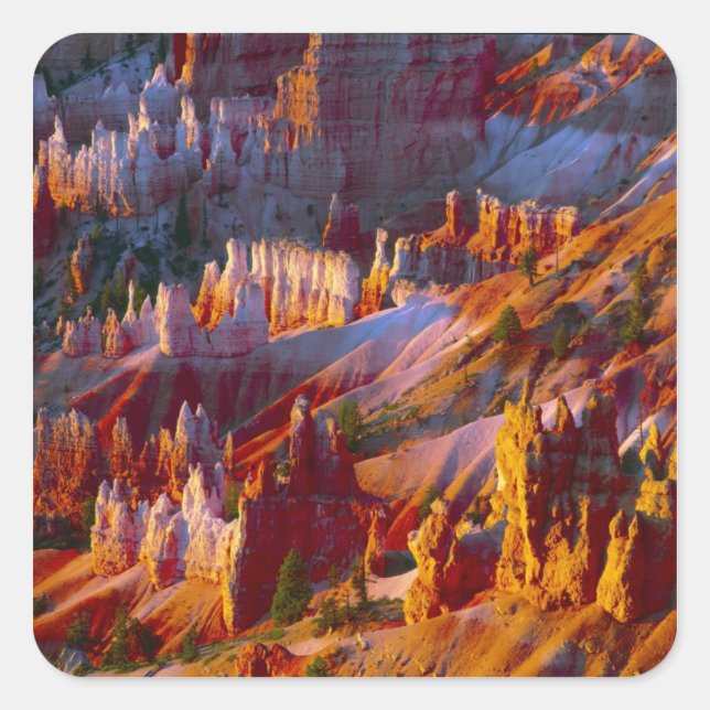 Sticker Carré Bryce Canyon, Utah, USA 2 (Devant)