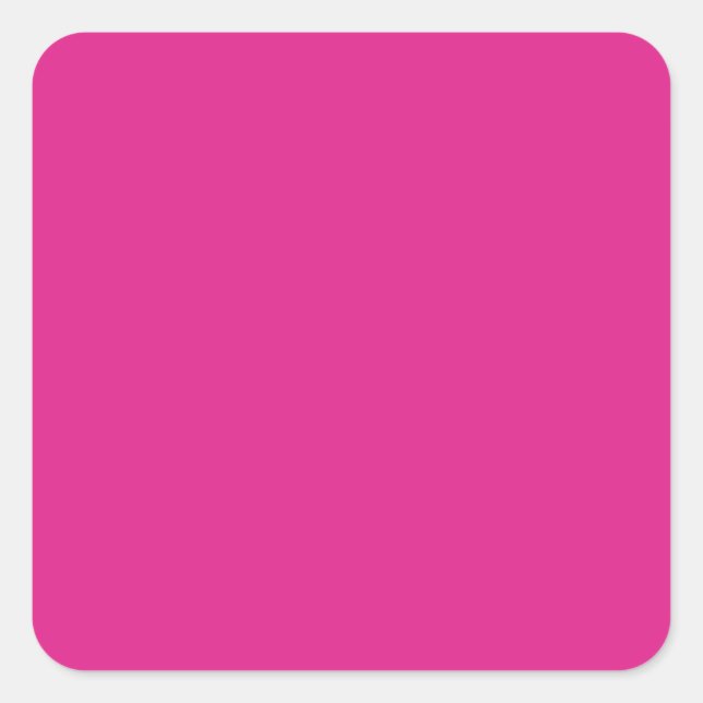 Sticker Carré BUDGET CERISE ROSE Mariage moderne (Devant)
