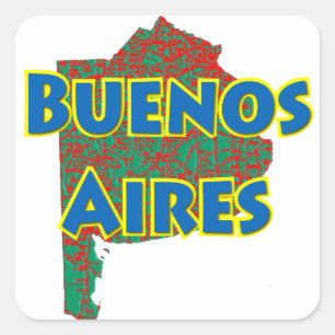 Sticker Carré Buenos Aires
