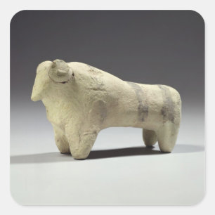 Sticker Carré Bull in the Ubaid style, c.4000-3500 BC (terracott