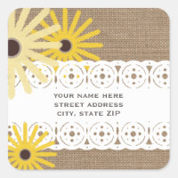Burlap & Lace Inspiré Black Eyed Susans Adresse