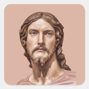 Sticker Carré BUSTE DU CHRIST SAUVEUR par MICHELANGELO 2026