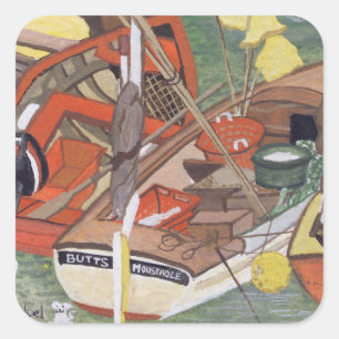 Sticker Carré Butts of Mousehole 1995