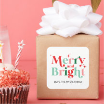 cadeau de noël joyeux et rose vif