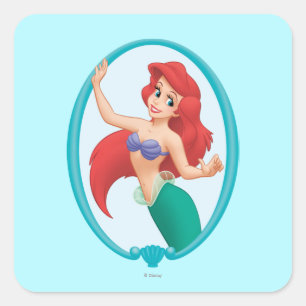 Sticker Carré Cadre Ariel