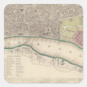 Sticker Carré Calcutta