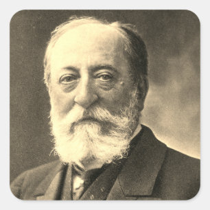 Sticker Carré Camille Saint-Saëns (Nadar, photographe)