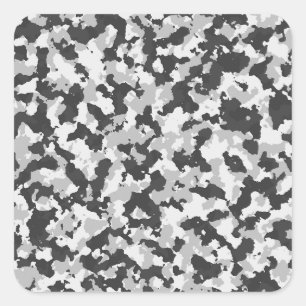 Sticker Carré camouflage