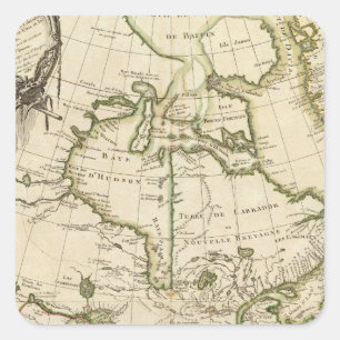 Sticker Carré Canada 5